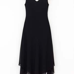 Evan‎ Picone Black Beaded Cocktail Dress Size 12